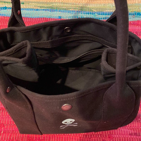 Black canvas tote - Picture 4 of 4
